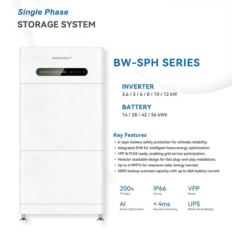 7kWh İstiflenebilir LiFePO4 Pil Modülü